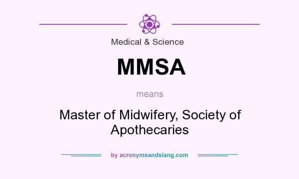 What does MMSA mean? It stands for Master of Midwifery, Society of Apothecaries