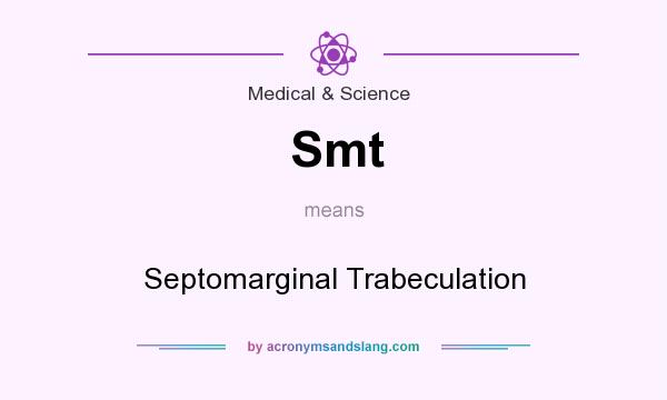 What does Smt mean? It stands for Septomarginal Trabeculation