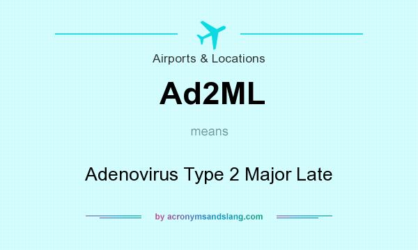 What does Ad2ML mean? It stands for Adenovirus Type 2 Major Late