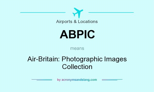What does ABPIC mean? It stands for Air-Britain: Photographic Images Collection