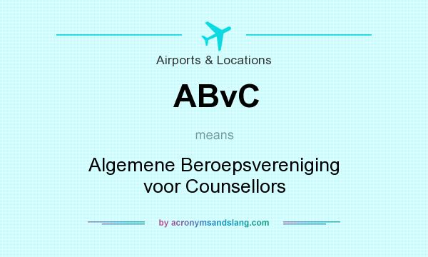 What does ABvC mean? It stands for Algemene Beroepsvereniging voor Counsellors