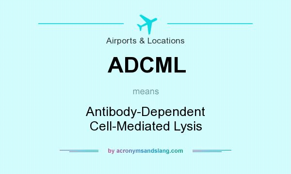 What does ADCML mean? It stands for Antibody-Dependent Cell-Mediated Lysis
