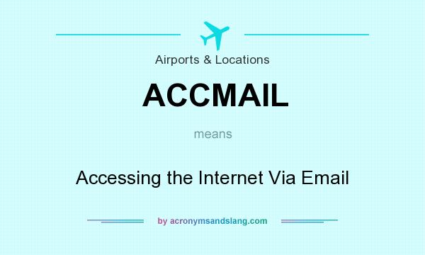 What does ACCMAIL mean? It stands for Accessing the Internet Via Email