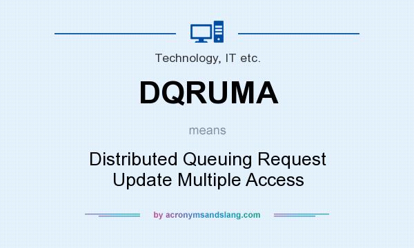 What does DQRUMA mean? It stands for Distributed Queuing Request Update Multiple Access