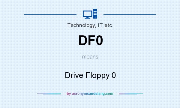 What does DF0 mean? It stands for Drive Floppy 0