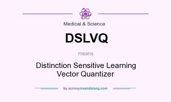 What does DSLVQ mean? It stands for Distinction Sensitive Learning Vector Quantizer