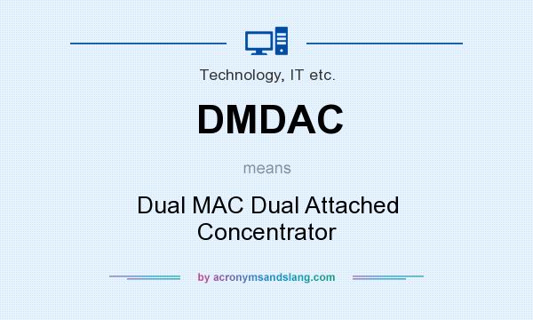What does DMDAC mean? It stands for Dual MAC Dual Attached Concentrator