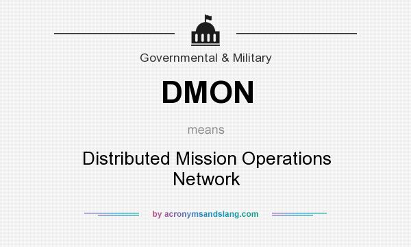 What does DMON mean? It stands for Distributed Mission Operations Network