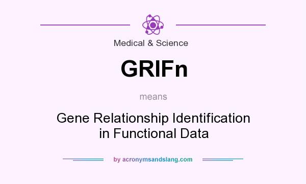 What does GRIFn mean? It stands for Gene Relationship Identification in Functional Data