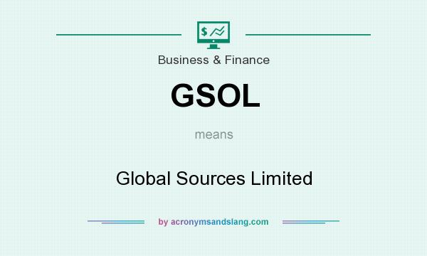 What does GSOL mean? It stands for Global Sources Limited