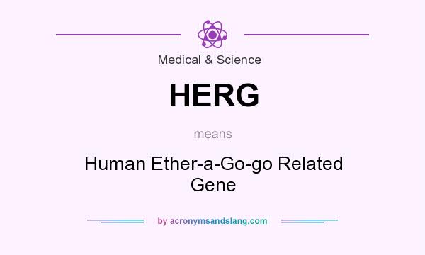 What does HERG mean? It stands for Human Ether-a-Go-go Related Gene
