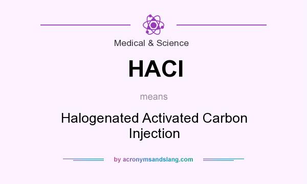 What does HACI mean? It stands for Halogenated Activated Carbon Injection