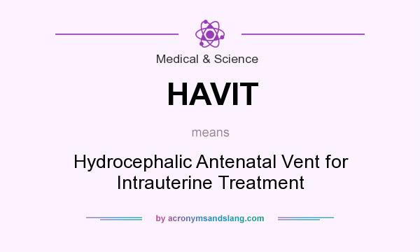 What does HAVIT mean? It stands for Hydrocephalic Antenatal Vent for Intrauterine Treatment
