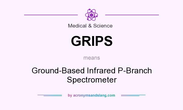 What does GRIPS mean? It stands for Ground-Based Infrared P-Branch Spectrometer