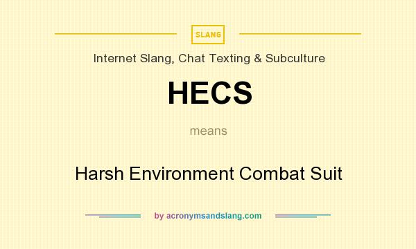 What does HECS mean? It stands for Harsh Environment Combat Suit
