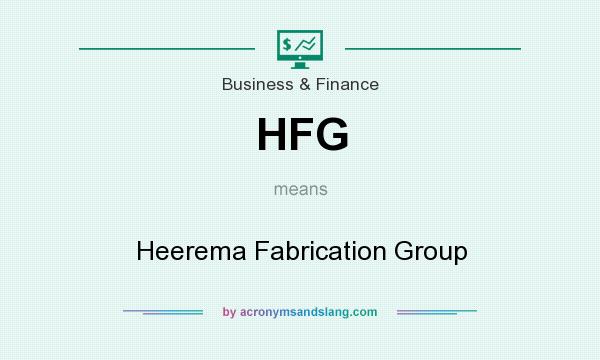 What does HFG mean? It stands for Heerema Fabrication Group