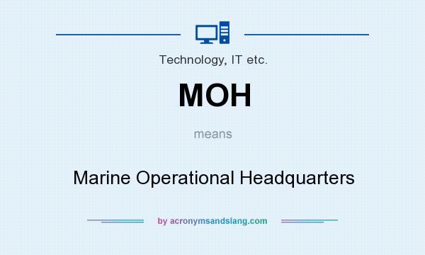 What does MOH mean? It stands for Marine Operational Headquarters