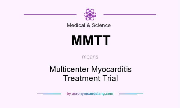 What does MMTT mean? It stands for Multicenter Myocarditis Treatment Trial
