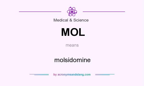 What does MOL mean? It stands for molsidomine