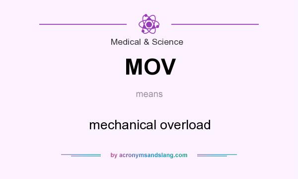 What does MOV mean? It stands for mechanical overload