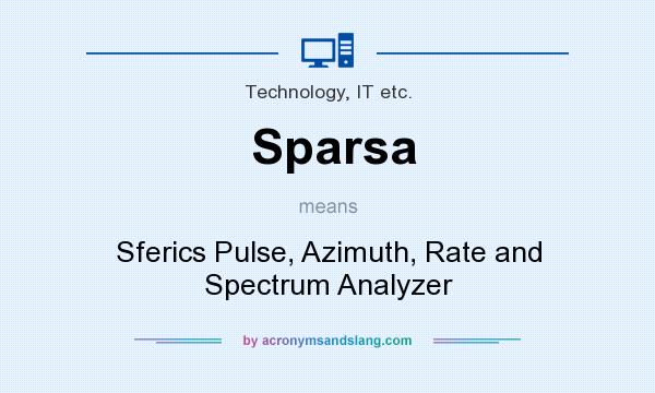 What does Sparsa mean? It stands for Sferics Pulse, Azimuth, Rate and Spectrum Analyzer