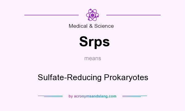What does Srps mean? It stands for Sulfate-Reducing Prokaryotes