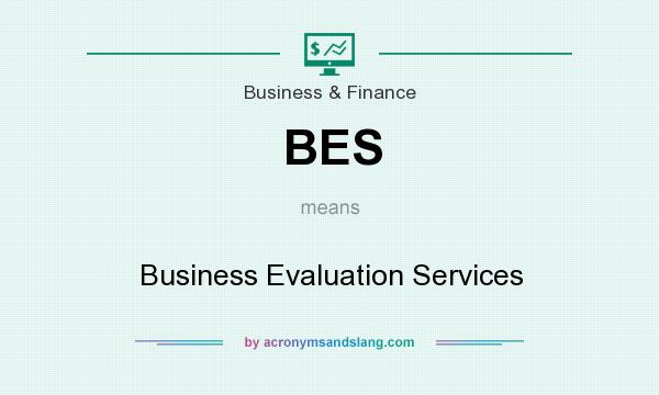 What does BES mean? It stands for Business Evaluation Services