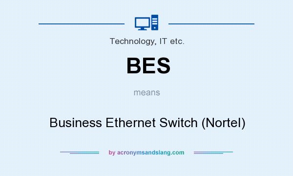 What does BES mean? It stands for Business Ethernet Switch (Nortel)