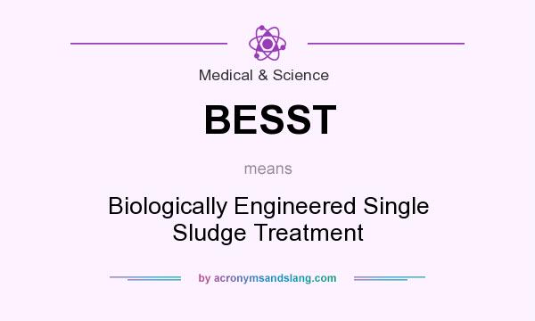 What does BESST mean? It stands for Biologically Engineered Single Sludge Treatment