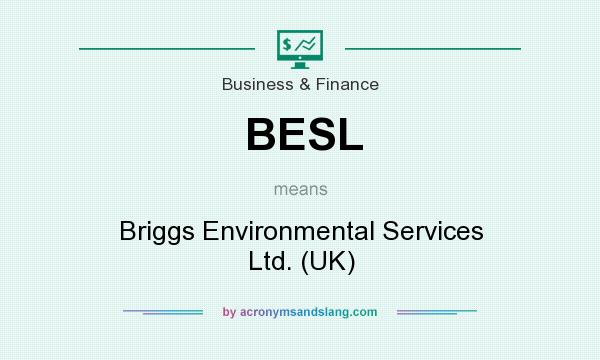 What does BESL mean? It stands for Briggs Environmental Services Ltd. (UK)