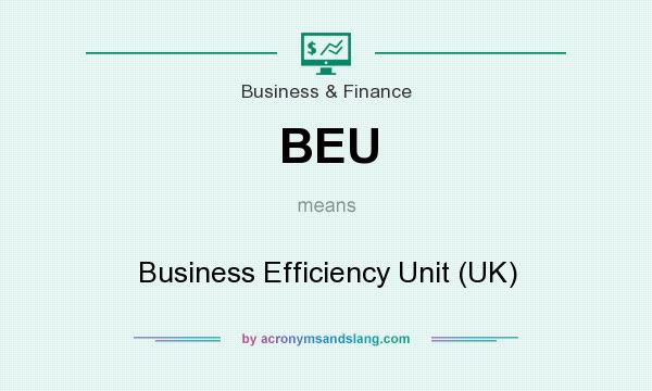 What does BEU mean? It stands for Business Efficiency Unit (UK)