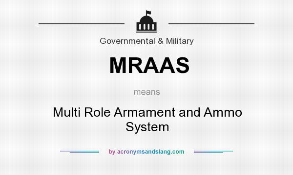 What does MRAAS mean? It stands for Multi Role Armament and Ammo System