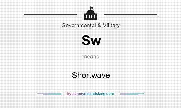 What does Sw mean? It stands for Shortwave