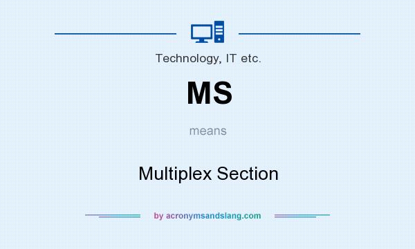 What does MS mean? It stands for Multiplex Section