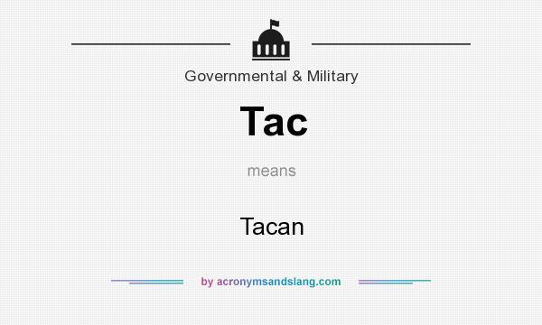 What does Tac mean? It stands for Tacan