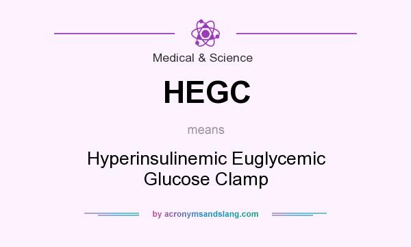 What does HEGC mean? It stands for Hyperinsulinemic Euglycemic Glucose Clamp