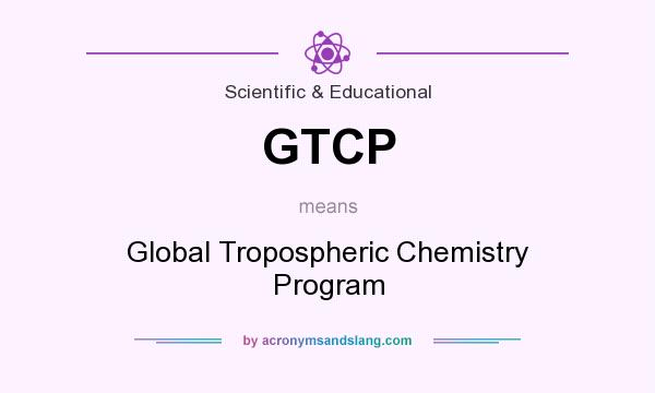 What does GTCP mean? It stands for Global Tropospheric Chemistry Program