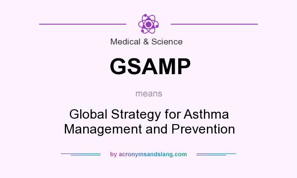 What does GSAMP mean? It stands for Global Strategy for Asthma Management and Prevention