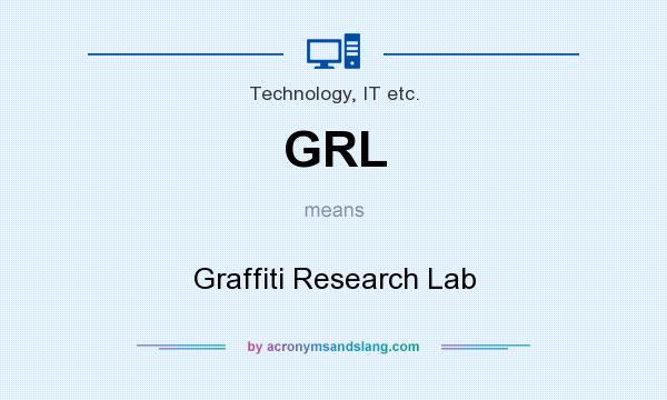What does GRL mean? It stands for Graffiti Research Lab