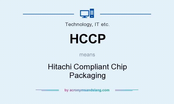 What does HCCP mean? It stands for Hitachi Compliant Chip Packaging