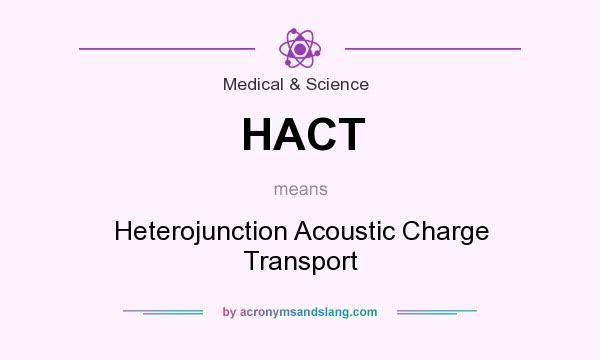 What does HACT mean? It stands for Heterojunction Acoustic Charge Transport