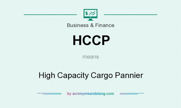 What does HCCP mean? It stands for High Capacity Cargo Pannier