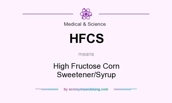 What does HFCS mean? It stands for High Fructose Corn Sweetener/Syrup