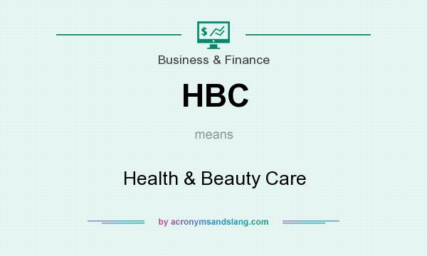 What does HBC mean? It stands for Health & Beauty Care