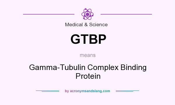 What does GTBP mean? It stands for Gamma-Tubulin Complex Binding Protein