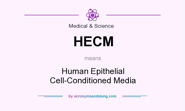 What does HECM mean? It stands for Human Epithelial Cell-Conditioned Media