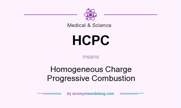 What does HCPC mean? It stands for Homogeneous Charge Progressive Combustion