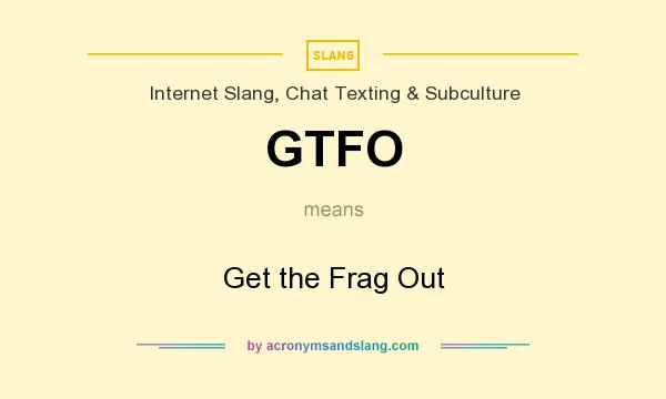 what does frag out mean
