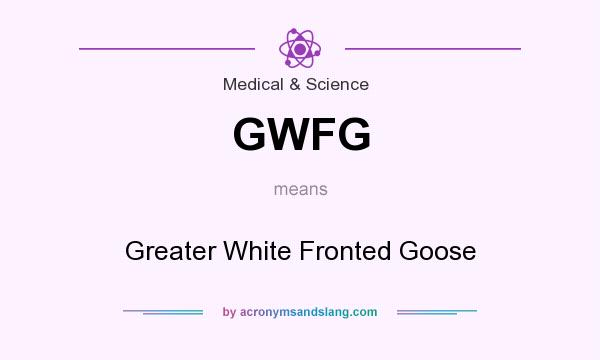 What does GWFG mean? It stands for Greater White Fronted Goose