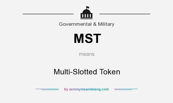 What does MST mean? It stands for Multi-Slotted Token